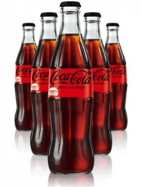 COCA COLA ZERO VETRO 33CL | La Pizzeria di Cosimo Guttà